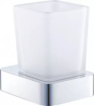 Стакан для зубных щеток с держателем WONZON & WOGHAND LOTTE WW-8321 хром