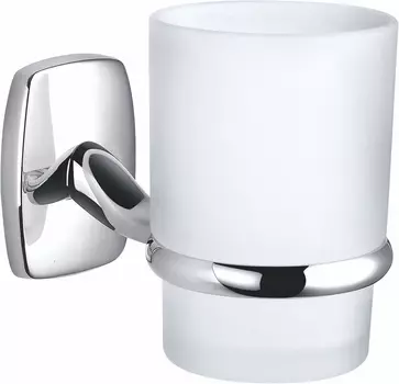 Стакан для зубных щеток с держателем WONZON & WOGHAND PORTO WW-1101 хром