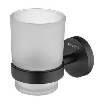 Стакан для зубных щеток Swedbe Attribut 9813B черный