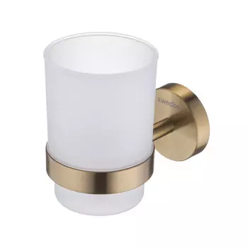 Стакан для зубных щеток Swedbe Select 9813GO золото