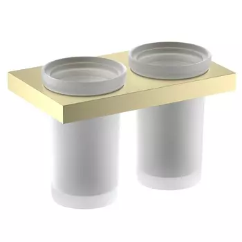 Стакан для зубных щеток Timo Petruma 15234/17 золото матовое