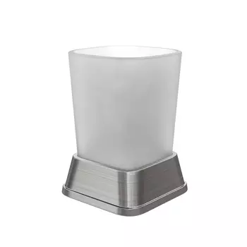 Стакан для зубных щеток Wasserkraft Amper K-5428NICKEL никель