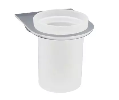 Стакан для зубных щеток Wasserkraft Kammel K-8328 матовое стекло, хром