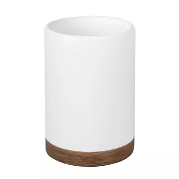 Стакан для зубных щеток Wasserkraft Mindel K-8828 белый