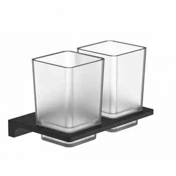 Стакан для зубных щеток WONZON & WOGHAND ECLIPSE WW-9128-BL черный