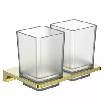 Стакан для зубных щеток WONZON & WOGHAND ECLIPSE WW-9128-LG золото