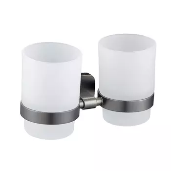 Стакан для зубных щеток WONZON & WOGHAND GRAFFITY WW-9328-GM темный графит