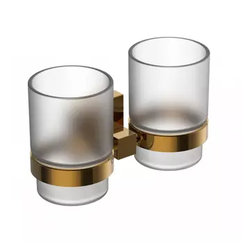 Стакан для зубных щеток WONZON & WOGHAND POLO WW-8928-DG золото