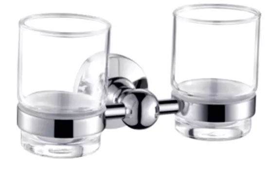 Стакан двойной CeramaLux Caps 51303 хром