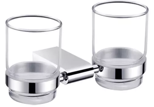 Стакан двойной CeramaLux Neo 51003 хром