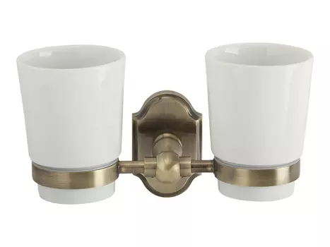 Стакан двойной Veragio Stanford VR.STD-7742.BR бронза