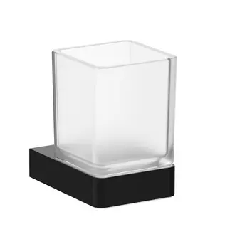 Стакан Inda Indissima A88100NE21 черный матовый