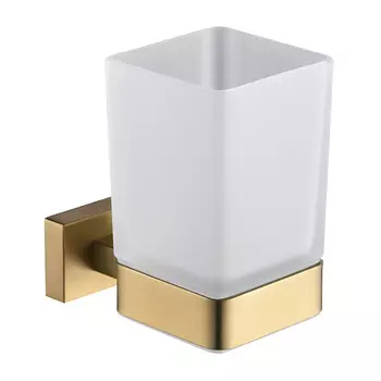 Стакан Shevanik SG5612G золотой сатин