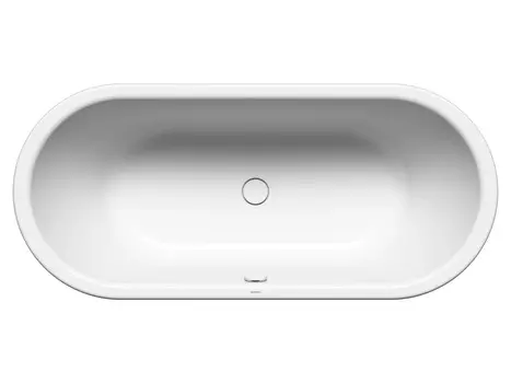 Стальная ванна Kaldewei Centro Duo Oval 180x80 standard mod. 128 282800010001 белая глянцевая