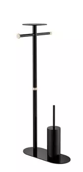 Стойка Boheme 10953-B-G черный, золото