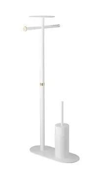Стойка Boheme 10953-W-G белый, золото