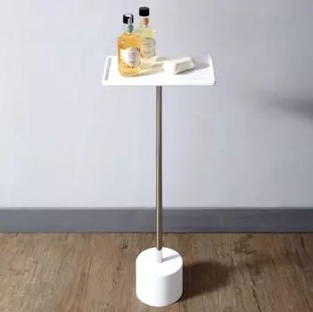 Стойка для ванных принадлежностей Abber Stein AS1635 белая