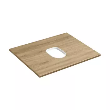 Столешница Aquaton Либерти 60 см 1A280903LYC70 дуб эльвезия