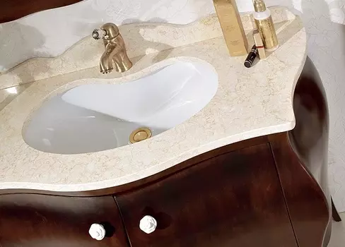 Столешница Cezares Alicante 106 см Travertino