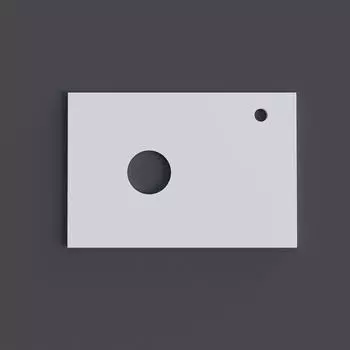 Столешница Grossman Флай 70 см 507001 белая