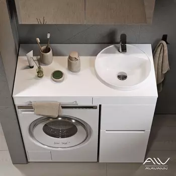 Столешница мебельная Alavann Cosmetic 100 см ALV0760001 белая