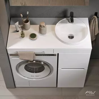 Столешница мебельная Alavann Cosmetic 95 см ALV0708001 белая