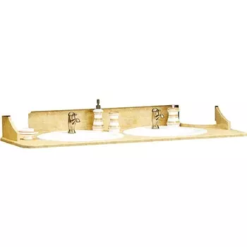 Столешница Opadiris Лучия 150 Сильвио-Оро