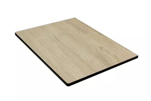 Столешница Velvex Klaufs 80 без отверстий, черная/шатане