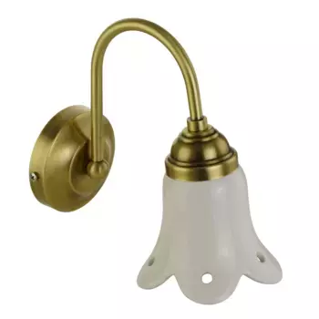 Светильник Migliore Mirella 17189 бронза, белый