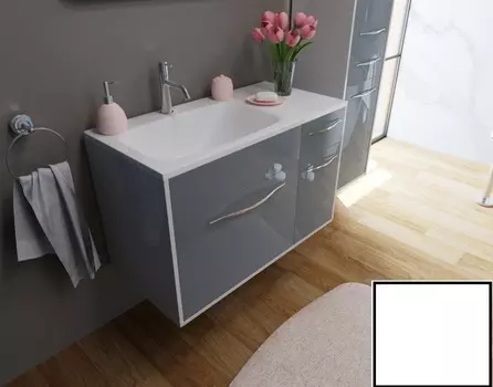 Тумба c раковиной Эстет Barcelona 90х86 R 2 ящика 1 дверь