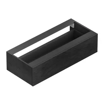 Тумба под металлический каркас Cezares Cadro CADRO-100-1C-SO-NR-BLUM 100 см, черная