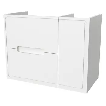 Тумба под раковину Taliente Olejio 89 см TA-MBO-90PR(L)-blanco подвесная, белая