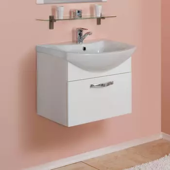 Тумба под раковину Aquaton Ария 50 белая