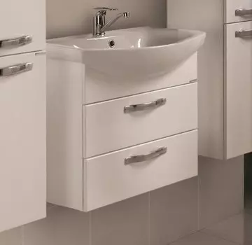 Тумба под раковину Aquaton Ария 50М белая