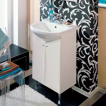 Тумба под раковину Aquaton Джимми 57 У белая