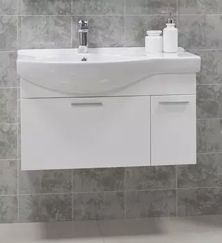 Тумба под раковину Aquaton Инди 80 белая