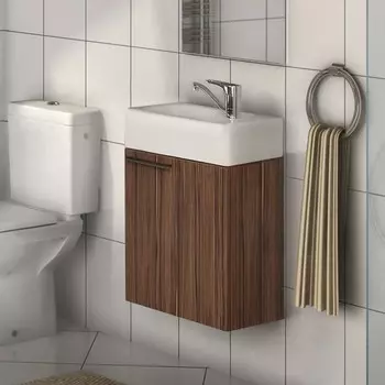 Тумба под раковину Акватон Эклипс 46 эбони темный