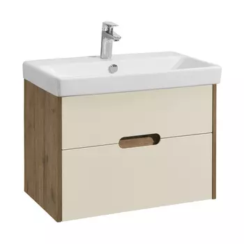 Тумба под раковину Aquaton Оливия 1A254301OLVG0 68 см, бежевая