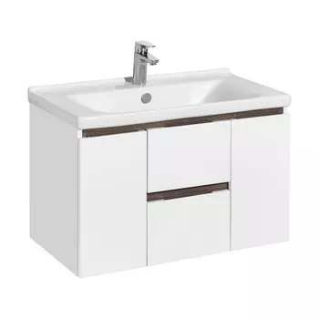 Тумба под раковину Aquaton Рене 1A258601NRC80 80 см, белая