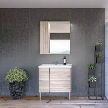 Тумба под раковину Aquaton Стоун 80 сосна арлингтон 1A228201SX850