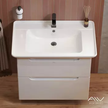 Тумба под раковину Alavann Berta 85 см белая