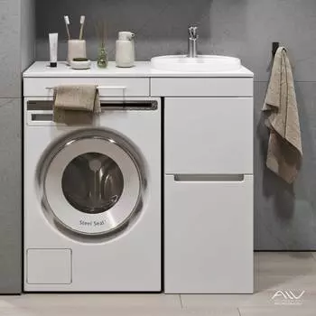 Тумба под раковину Alavann Cosmetic 100 см ALV0759001 белая