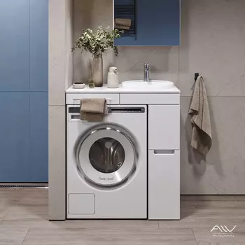 Тумба под раковину Alavann Cosmetic 85 см ALV0702001 белая