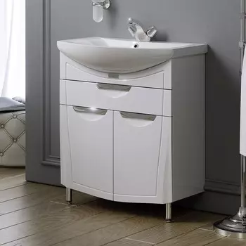 Тумба под раковину Alavann Monaco 65 см белая