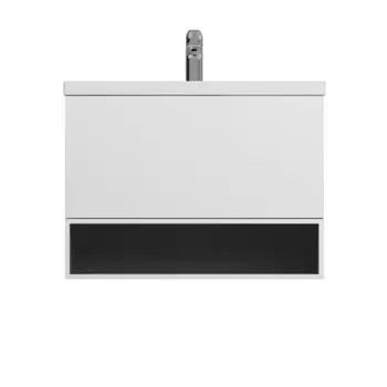 Тумба под раковину Am.Pm Gem M90FHX06021WG белый глянец (1ящ.)