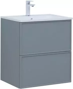 Тумба под раковину Aquanet Арт 58 см 313274 мисти грин