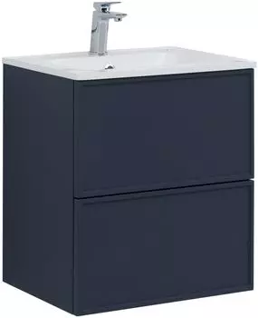 Тумба под раковину Aquanet Арт 58 см 313264 маренго