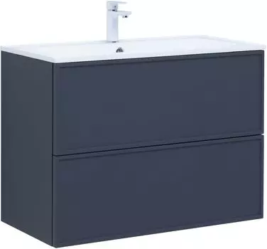 Тумба под раковину Aquanet Арт 88 см 313266 маренго