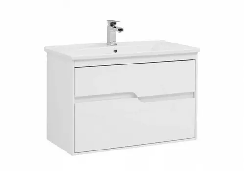 Тумба под раковину Aquanet Модена 85 см 196965 белая