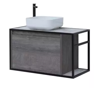 Тумба под раковину Aquanet Nova Lite Loft 90 см 261656 дуб рошелье